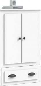 vidaXL Kredens, biały, 60x35,5x103,5 cm, materiał drewnopochodny 4