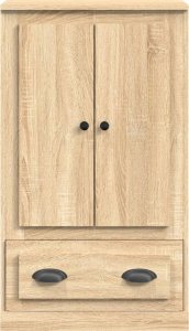 vidaXL Kredens, dąb sonoma, 60x35,5x103,5 cm, materiał drewnopochodny 6