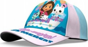 Kids Euroswan Czapka z daszkiem Koci Domek Gabi bawełna 100% 52/54cm Gabby's Dollhouse GD00005 Kids Euroswan 2wz, mix cena za 1 szt 1