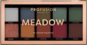 ProFusion Meadow Eyeshadow Palette paleta 10 cieni do powiek 1