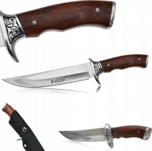 Kandar KANDAR Nóż Myśliwski Survivalowy Taktyczny Pochwa 12