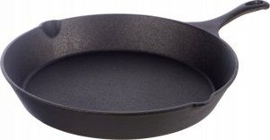 Patelnia KingHoff grillowa Żeliwna 24cm 13