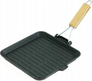 Patelnia KingHoff grillowa Żeliwna 24cm 3