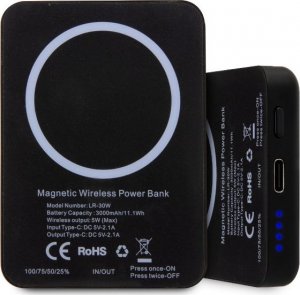 Powerbank Karl Lagerfeld KLPBMKIOTTGK 3000mAh Czarny 2