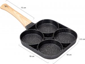 Patelnia Elitehoff do jajek 18cm 4