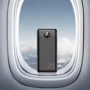 Powerbank 4kom.pl Powerbank Bateria zewnętrzna VEGER L20S - 20 000mAh LCD Quick Charge PD 20W czarny (VP2039PD  / W2039PD ) 8