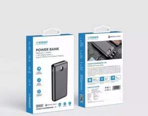 Powerbank Veger L30 30000mAh Czarny 13
