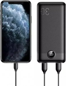 Powerbank Veger L30 30000mAh Czarny 7