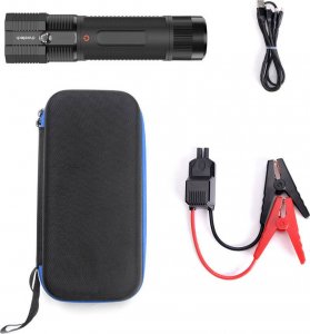 Choetech Jump starter powerbank Choetech TC0016 8000mAh latarka LED czarny 5
