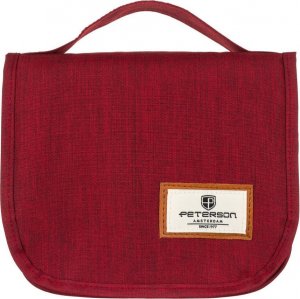 Peterson Kosmetyczka podróżna Peterson c. czerwona PTN NB3045 3