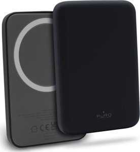 Powerbank Puro Powerbank bezprzewodowy MagSafe PURO Slim PowerMag 4000mAh (Onyx Black) 2