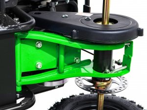 Ramiz Quad Highper na akumulator Zielony 35km/h + Silnik bezszczotkowy 1000W + Koła pompowane + Regulacja siedzenia 2