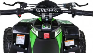 Ramiz Quad Highper na akumulator Zielony 35km/h + Silnik bezszczotkowy 1000W + Koła pompowane + Regulacja siedzenia 4
