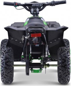 Ramiz Quad Highper na akumulator Zielony 35km/h + Silnik bezszczotkowy 1000W + Koła pompowane + Regulacja siedzenia 10