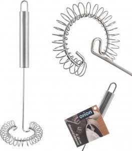 Orion Trzepaczka spiralna kuchenna do ubijania piany jaj stalowa 26 cm 6