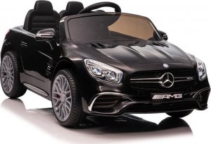 Lean Cars Auto Na Akumulator Mercedes SL65 S Czarny Lakierowany LCD 1