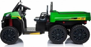 Lean Cars Pojazd Na Akumulator A730-2 Zielono-Czarny 24V 3