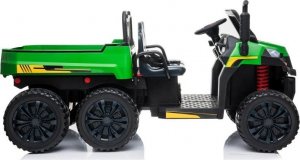 Lean Cars Pojazd Na Akumulator A730-2 Zielono-Czarny 24V 7