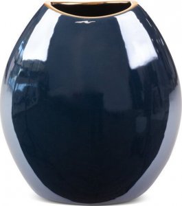 Eurofirany Wazon dekoracyjny ceramiczny MORA 18X9X20 granatowy 1