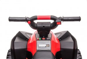 Lean Cars Quad Na Akumulator HL568 Czerwony 12