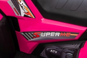 Lean Cars Quad Na Akumulator JC915 Różowy 13