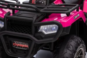 Lean Cars Quad Na Akumulator JC915 Różowy 17