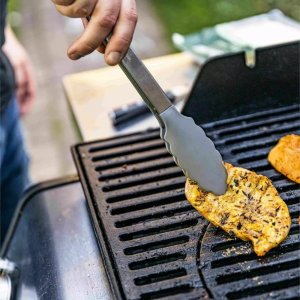 KingHoff Szczypce kuchenne 12" solidne metal-nylon szare Kinghoff KH 1742 3