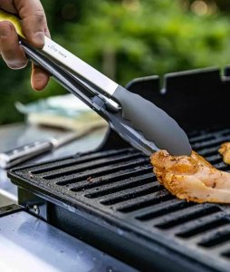 KingHoff Szczypce kuchenne 12" solidne metal-nylon szare Kinghoff KH 1742 4