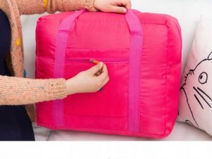 Hedo Klasyczna torba podróżna, sportowa - bordowa 4