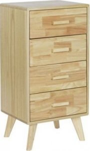 DKD Home Decor Komoda DKD Home Decor Naturalny Drewno kauczukowe Drewno paulowni Drewno MDF 40 x 30 x 78 cm 1