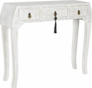 DKD Home Decor Konsola DKD Home Decor Biały Naturalny Jodła Drewno MDF 96 x 26 x 80 cm 1