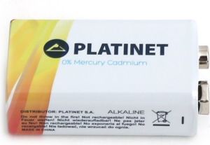 Platinet Bateria Pro 9V Block 560mAh 1 szt. 1