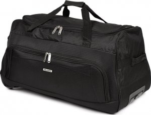Bellugio Torba podróżna na kółkach duża L stelaż czarna Bellugio T12 2