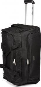 Bellugio Torba podróżna na kółkach duża L stelaż czarna Bellugio T12 5