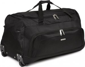 Bellugio Torba podróżna na kółkach duża L stelaż czarna Bellugio T12 6