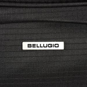 Bellugio Torba podróżna na kółkach duża XL stelaż czarna Bellugio T09 11