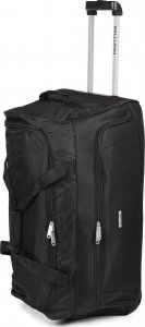Bellugio Torba podróżna na kółkach duża XL stelaż czarna Bellugio T09 8