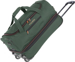 Travelite Torba podróżna na kołach TRAVELITE BASIC 96275-86 Zielona 1