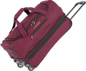 Travelite Torba podróżna na kołach TRAVELITE BASIC 96275-70 Bordowa 1