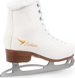 SMJ sport Łyżwy figurowe SMJ sport  Exclusive białe 37 4