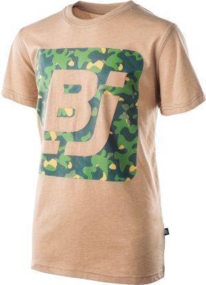 Bejo Koszulka dziecięca Logo BJ beżowa r. 146 1