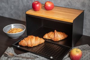 Chlebak Brunbeste bambusowo-stalowy  (BB-2707) 2