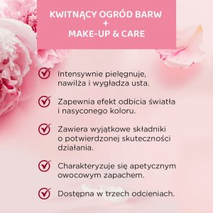 Eveline Flower Garden nawilżająca pomadka do ust 03 4