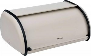 Chlebak KingHoff Chlebak metalowy KINGHoff 1754 pojemnik na pieczywo stalowy beżowy 3