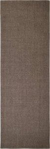 vidaXL Sizalowy dywanik do drapania, brązowy, 66x200 cm 1
