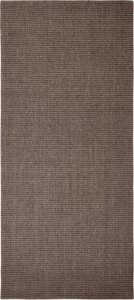 vidaXL Sizalowy dywanik do drapania, brązowy, 66x150 cm 1