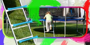 Trampolina ogrodowa Thunder Outside Pro z siatką zewnętrzną 10 FT 312 cm 4