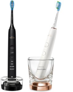 Szczoteczka Philips Sonicare DiamondClean 9000 HX9914/57 2 szt. Czarna/Biała 1