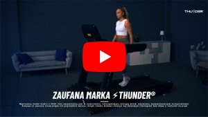 Bieżnia Thunder Zion TFT Black elektryczna 11