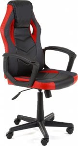 Fotel Furniture 4 Gamers Fotel Gamingowy F4G FG-19 Czarno-Czerwony 1